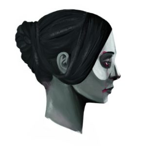 Jane Eyre. Ilustración de Macarena Kahl