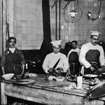 Un menú de 1906