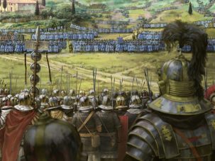 Septimio Severo gana la Batalla de Lugdunum